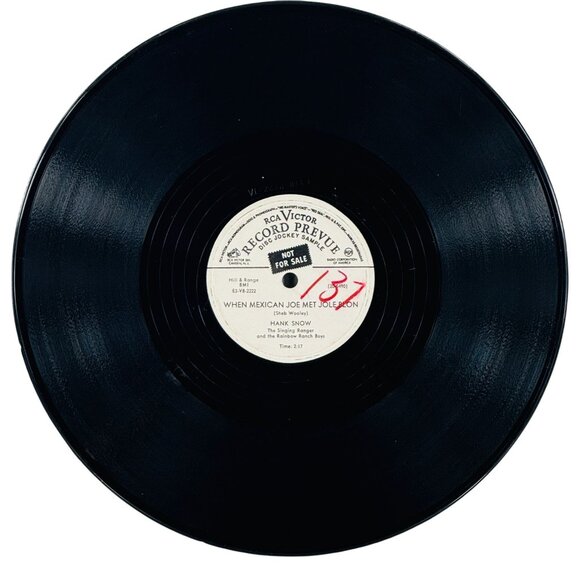 Hank Snow - When Mexican Joe Met Jole Blon / No Longer A Prisoner - 20-5490 RCA - Picture 1 of 4